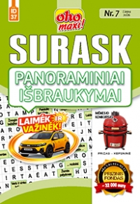 ID 37 oho maxi! Surask panoraminiai išbraukymai
